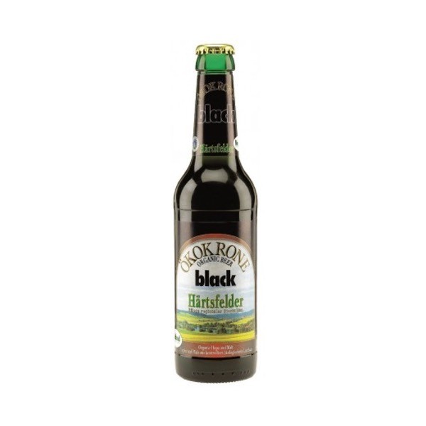 Cerveza negra Öko krone ecológica 
